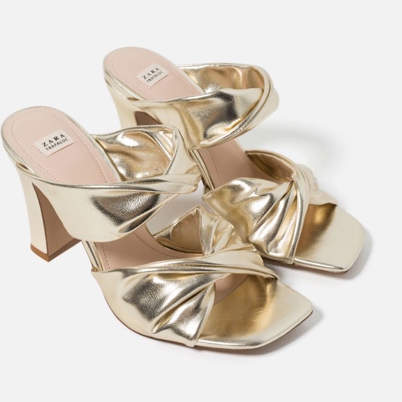 ZARA Heel Sandals NEW - In box - Picture 3 of 5